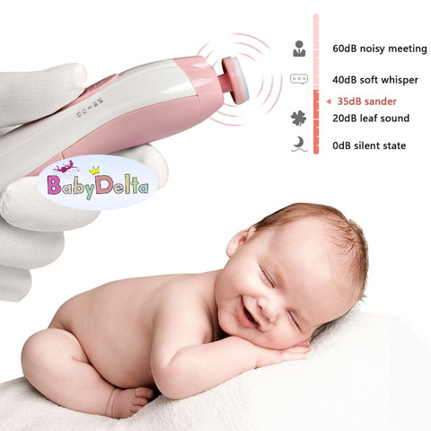 Electric Baby Nail Trimmer File (50%  OFF)