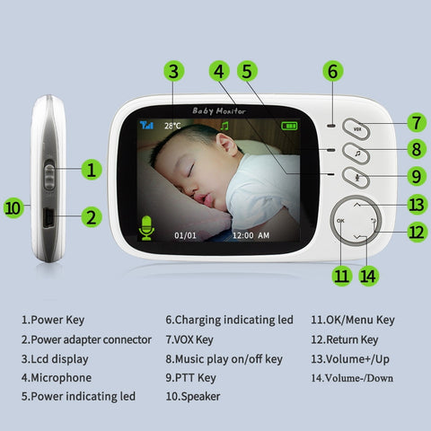 BabyDelta™ Smart Wireless Baby Monitor (50% OFF)