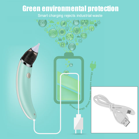 Baby Nasal Aspirator Electric Nose Cleaner (70% OFF)