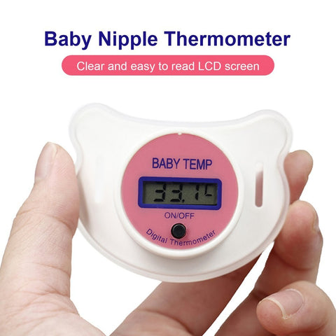 Baby Digital LCD Thermometer Pacifier (50% OFF)