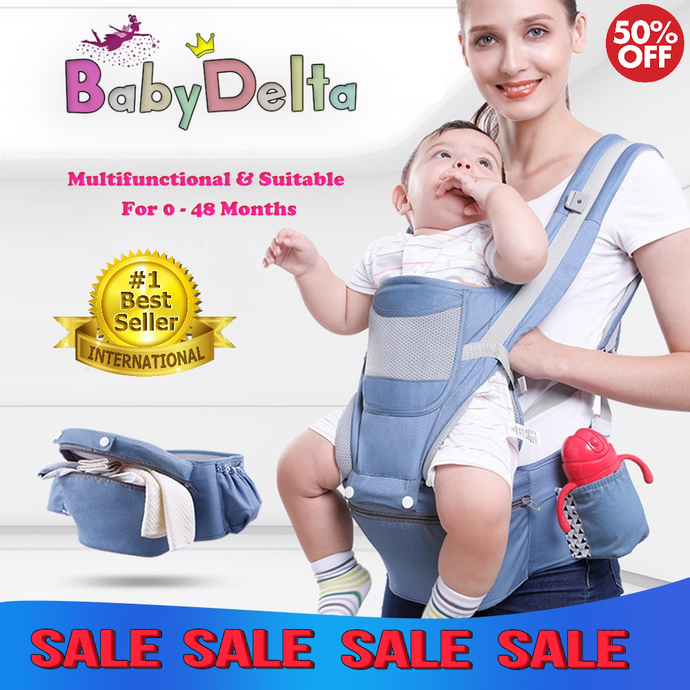 Baby Carrier Ergonomic Travel Backpack 0-48 Months (50% OFF)