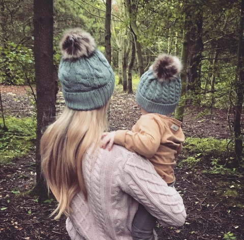 Mother & Baby Matching Beanie Hat